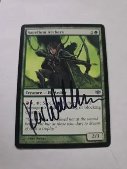 Sacellum Archers Artist Proof SIGNED By Kev Walker Magic The Gathering - Image 1