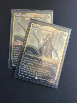x1 MTG Sidisi, Brood Tyrant CMM 0539 R NM Foil Etched - Image 1