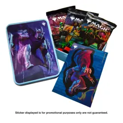 MTG Teenage Mutant Ninja Turtles Shredder Tin New Sealed 3 TMNT Play Packs - Image 3