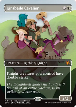 Kinsbaile Cavalier (REGULAR) x1 - MTG Special Guests SPG #130 - Image 1