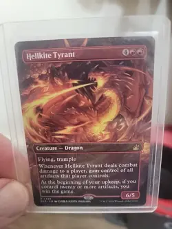 Hellkite Tyrant (Anime Borderless) Ravnica Remastered Regular - Image 1