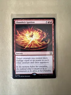 MTG Chandra’s Ignition M3C 0209 R NM Regular - Image 2