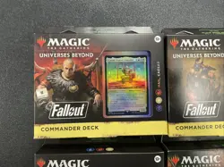 MTG Commander Deck - SEALED Fallout Deck Case (Set of 4 Decks) - Image 2
