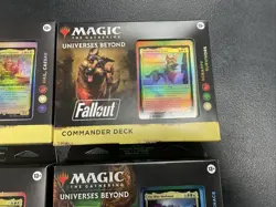 MTG Commander Deck - SEALED Fallout Deck Case (Set of 4 Decks) - Image 3