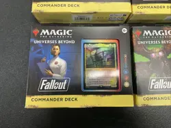 MTG Commander Deck - SEALED Fallout Deck Case (Set of 4 Decks) - Image 4