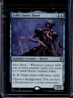 2022 Magic The Gathering Battle for Baldur's Gate Zellix Sanity Flayer #652 - Image 1