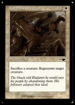 MTG Fanatical Devotion - Nemesis #8 NM - Image 1