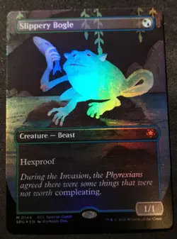 Slippery Bogle - Foil - Borderless - SPG - MTG - EN - NM - 0144 - Image 1