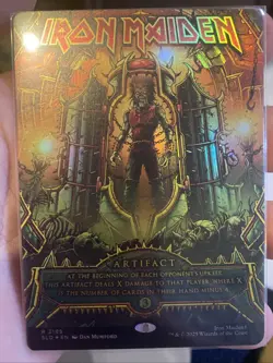 Iron Maiden (Rainbow Foil) Secret Lair Drop Foil - Image 1