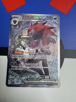 2026 Pokemon Ascended Heroes N's Zoroark ex Special Illustration Rare #286/217 - Image 1