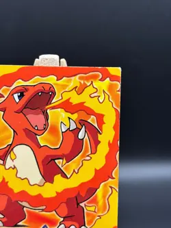 1999 Topps Pokemon The First Movie #E5 of 12 Charmeleon (Evolution) Blue Logo Y9 - Image 4