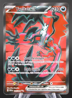 Yveltal ex 105/088 Ultra Rare Full Art - Pokemon TCG Perfect Order - NM - Image 1
