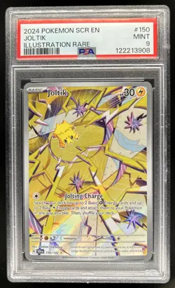 2024 Pokemon Stellar Crown Joltik #150/142 PSA 9 - Image 1