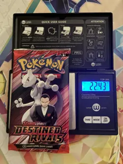 (VERY HEAVY) 22.43g Pokemon TCG Destined Rivals Booster Pack (SEALED)✅ - Image 1