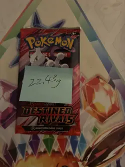 (VERY HEAVY) 22.43g Pokemon TCG Destined Rivals Booster Pack (SEALED)✅ - Image 2
