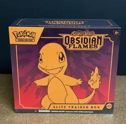 POKEMON SCARLET & VIOLET OBSIDIAN FLAMES FACTORY SEALED ELITE TRAINER BOX ETB - Image 1