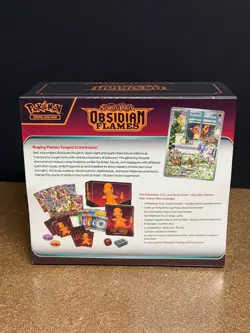 POKEMON SCARLET & VIOLET OBSIDIAN FLAMES FACTORY SEALED ELITE TRAINER BOX ETB - Image 2