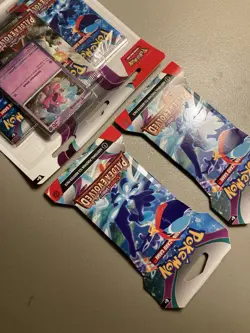 Lot of 3 Pokemon TCG Scarlet & Violet Paldea Evolved Booster Blister Packs New - Image 4