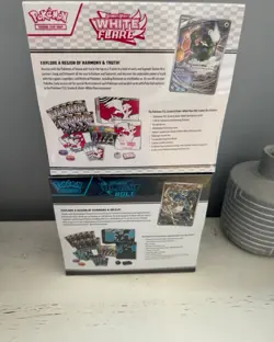 Pokemon Black Bolt and White Flare Elite Trainer Box ETB Set of 2 New Sealed - Image 3
