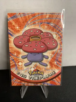 Vileplume #45 Topps Blue Label TV Animation Edition Non Holo Pokemon 1999 NM - Image 1