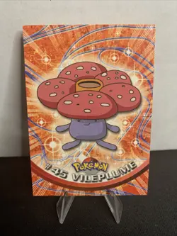 Vileplume #45 Topps Blue Label TV Animation Edition Non Holo Pokemon 1999 NM - Image 2