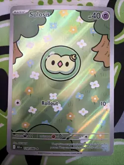 Solosis Illustration Rare - 118/086 - Pokemon TCG SV: Black Bolt - Near Mint - Image 1