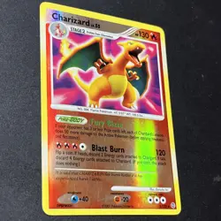 Pokemon Charizard Secret Wonders Rare Reverse Holo 3/132 English 2007 - Image 2