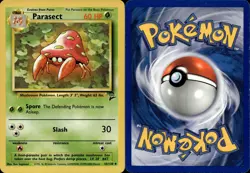 PARASECT 55/130 UNCOMMON BASE SET 2 POKEMON MP - Image 1