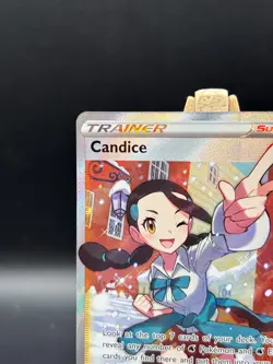 Pokemon - Candice (Full Art) - 189/195 SWSH12: Silver Tempest Ultra Rare NM (Y9) - Image 3