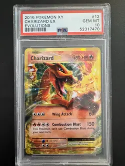 Pokemon XY M Charizard EX Evolutions 2016 Gem Mint PSA 10 - Image 1