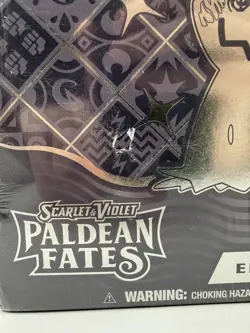 Pokemon Paldean Fates Elite Trainer Box (Small Tear) Brand New Factory Sealed - Image 2