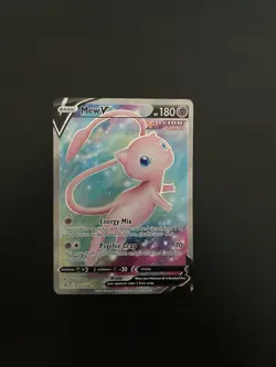 Pokemon TCG Mew v Fusion Strike 250/264 Full Art Nm/mint - Image 1