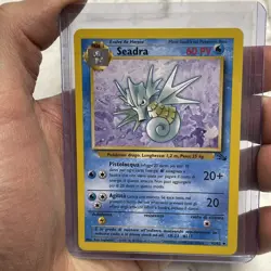 Pokemon TCG Seadra 42/62 ITALIAN Uncommon Fossil NM Near Mint Vintage Nintendo - Image 1