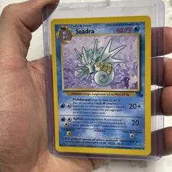Pokemon TCG Seadra 42/62 ITALIAN Uncommon Fossil NM Near Mint Vintage Nintendo - Image 2