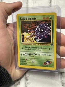 Koga's Tangela 81/132 Common Pokemon TCG Gym Challenge NM/MT Vintage Vtg WOTC - Image 2