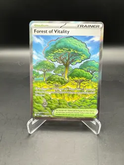 Forest of Vitality 109/088 - Full Art Ultra Rare - Pokemon TCG: Perfect Order NM - Image 1