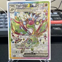 Flygon ex - 222/191 SV08: Surging Sparks Ultra Rare Holo Pokemon Card NM - Image 1