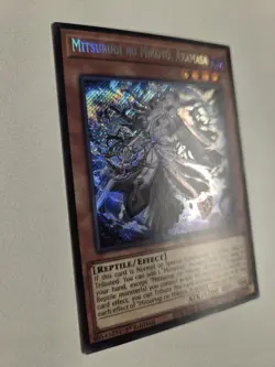 Mitsurugi No Mikoto, Aramasa L26D-ENM06 Secret Rare Yugioh 1st Edition + BONUS - Image 3