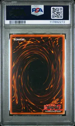 2004 Yu-Gi-Oh! Levia-Dragon Daedalus Invasion of Chaos IOC 1st Ed Ultra PSA 8 - Image 2