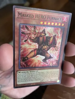 YuGiOh Masked HERO Furnace 1st Edition MZMU-EN015 - Image 2