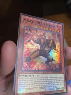 YuGiOh Masked HERO Furnace 1st Edition MZMU-EN015 - Image 3