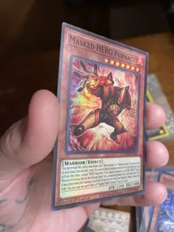 YuGiOh Masked HERO Furnace 1st Edition MZMU-EN015 - Image 4