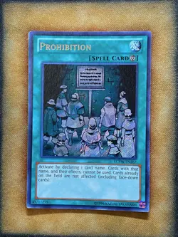 Yugioh Prohibition LCYW-EN267 Secret Rare LP - Image 1