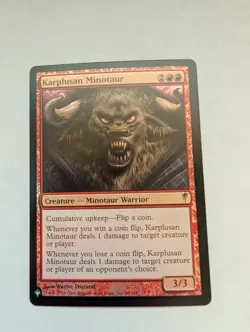 Karplusan Minotaur - The List Reprints (LIST) [FOIL] - Image 1