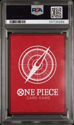 2026 ONE PIECE OP14-EB04-THE AZURE SEA'S SEVEN #001 TRAFALGAR LAW PSA 10 - Image 2
