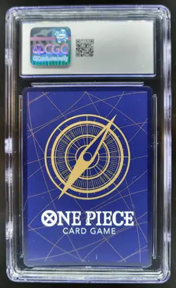 2025 ONE PIECE MONKEY D. LUFFY SUPER RARE PROMO OP07-109 CGC 10 TL3 - Image 2