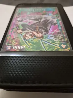 Roronoa Zoro (OP13-037) - Adventure on Kami's Island(OP15) Treasure Rare English - Image 3