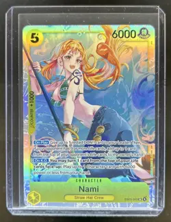 2026 One Piece Heroines Edition Nami Super Rare #EB03-053 - Image 1
