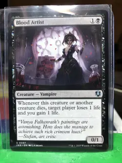 Cryptolith Rite FOIL Blood Artist Innistrad Remastered MTG - Image 4
