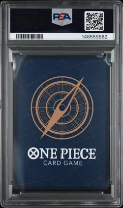2025 ONE PIECE JPN OP11-A FIST OF DIVINE SPEED ALTERNATE ART GEAR TWO PSA 10 - Image 2
